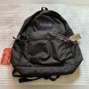 Jansport Cross Town Backpack - Travel, or Work Bookbag with Water Bottle Pocket